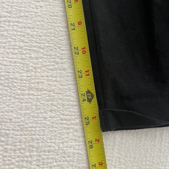 J Crew linen/cotton blend black pants size 10 - Picture 9 of 12